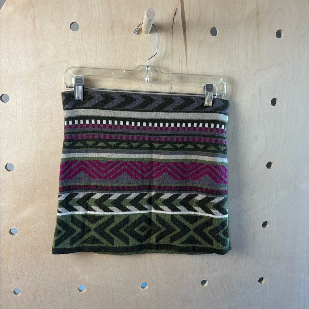 Smartwool Multi-Color Patterned Mini Skirt - Picture 2 of 4